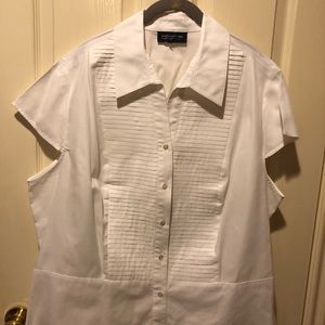 Jones New York peplum blouse